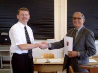 Verabschiedung Herr Höhl, Herr Hutterer 7/05