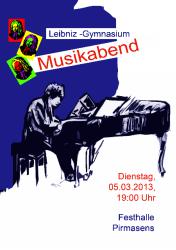 Musikabend 2013 Plakat