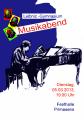 Musikabend 2013 Plakat