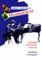 Musikabend 2013 Plakat