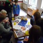 "Leibniz geht nach draußen" - 5b bei der ASB 22.5.13