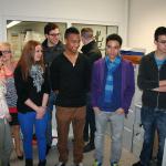 "Leibniz geht nach draußen" - 12. Klassen bei "Caprice"