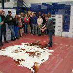 "Leibniz geht nach draußen" - 12. Klassen bei "Caprice"