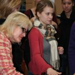 "Leibniz geht nach draußen" - 12. Klassen bei "Caprice"