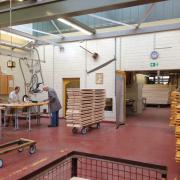 "Leibniz geht nach draußen" - 8b bei den Pirminiuswerkstätten