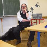 "Leibniz lädt ein" - Herr Schütz bei 5d   24.5.13