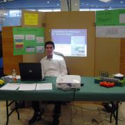 David Ranzinger bei "Jugend forscht" 2/2014