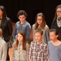 Musikabend - Band, Percussion-AG, Klasse 6a 3/2014