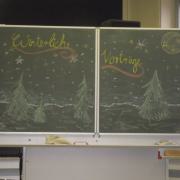 Winterliche Vorträge in Deutsch-Grundkurs 12/2014