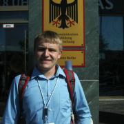 Eric Bahne beim Tag der Talente in Berlin 9/16