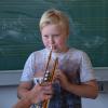 BigBand-Klasse erkundet Instrumente 8/17