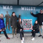 Kunstprojekt "Demokratie leben" 11/19