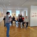 10B besucht Ausstellung "Unter Druck" 4/23