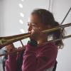 BigBand-Klasse erkundet Instrumente 9/23