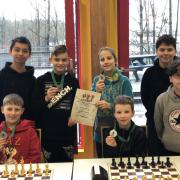 Schach-AG bei Turnier 2/24